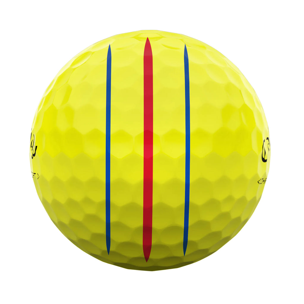 Callaway Chrome Soft Triple Track Golf Balls - Yellow