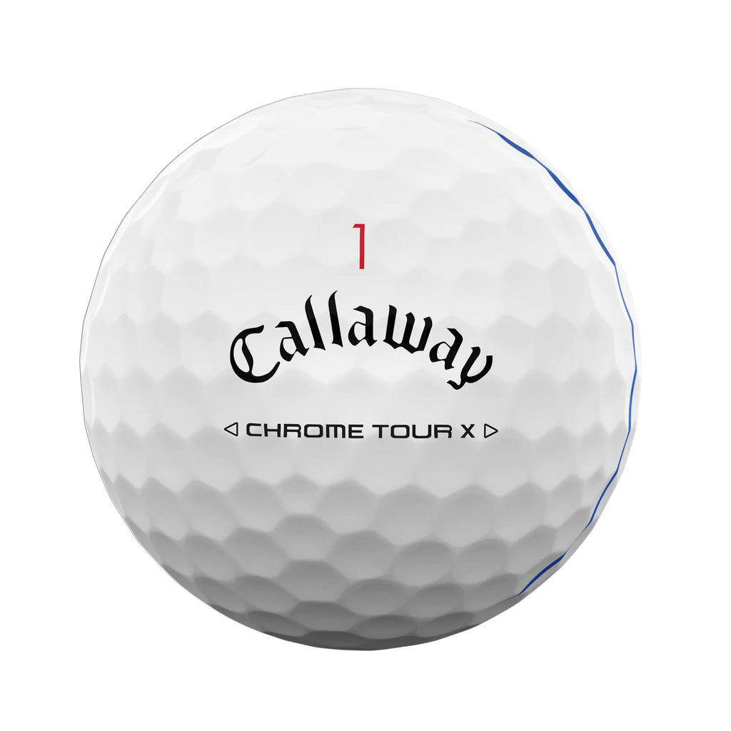 Callaway Chrome Tour X Triple Track Golf Balls - White