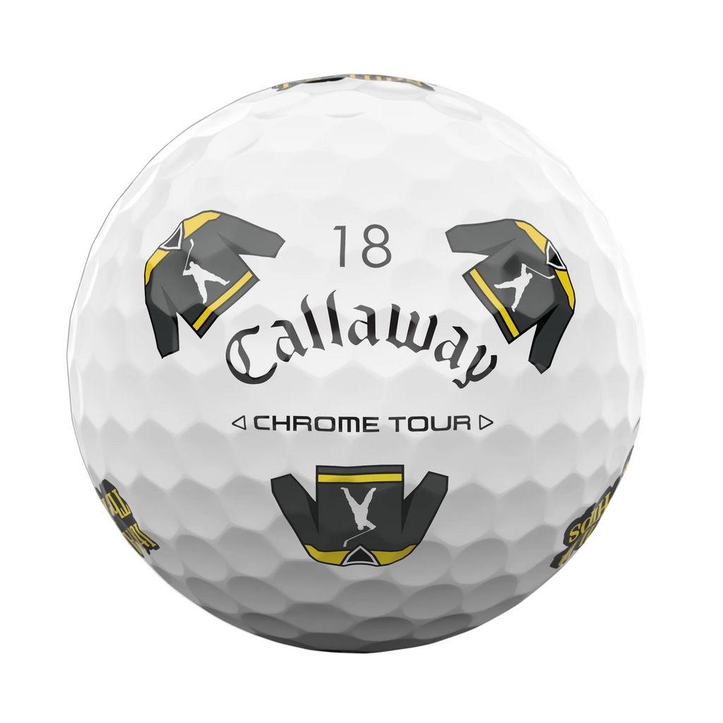 Callaway Chrome Tour Happy Gilmore 2 "It's All In The Hips" Golf Balls