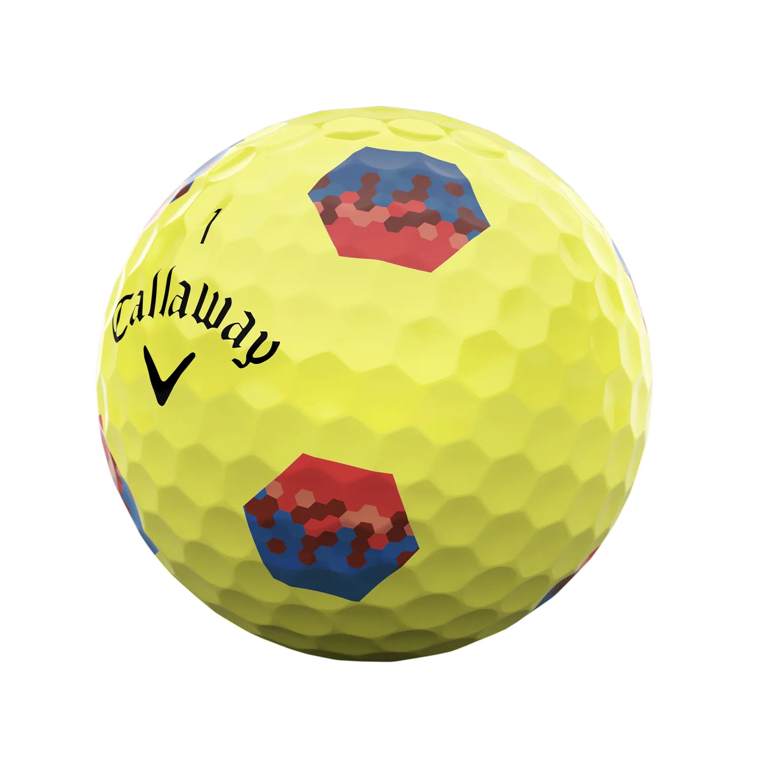 Callaway Chrome Soft Tru Track Golf Balls - Yellow