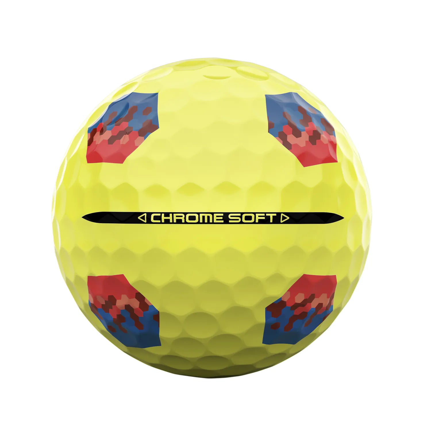 Callaway Chrome Soft Tru Track Golf Balls - Yellow