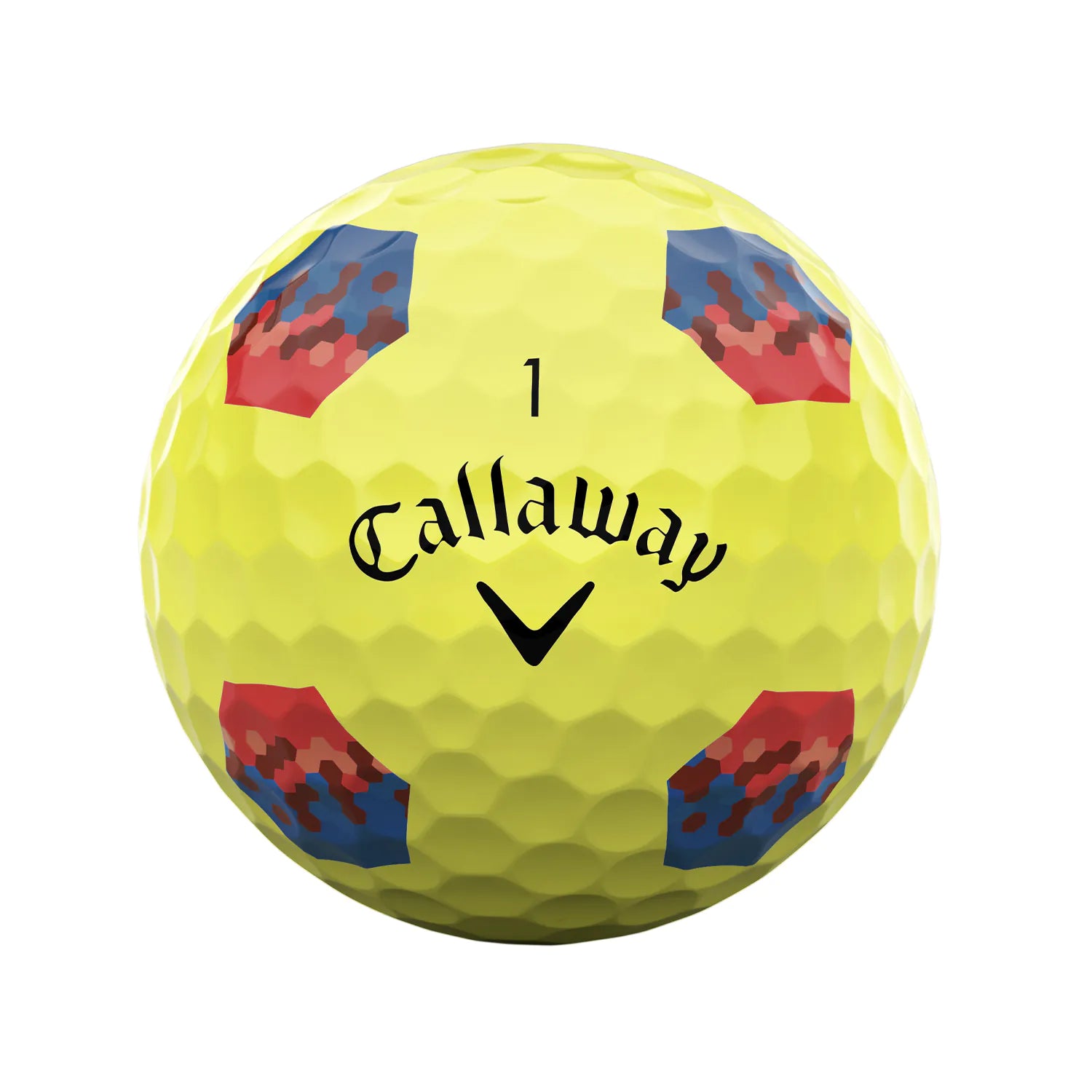 Callaway Chrome Soft Tru Track Golf Balls - Yellow