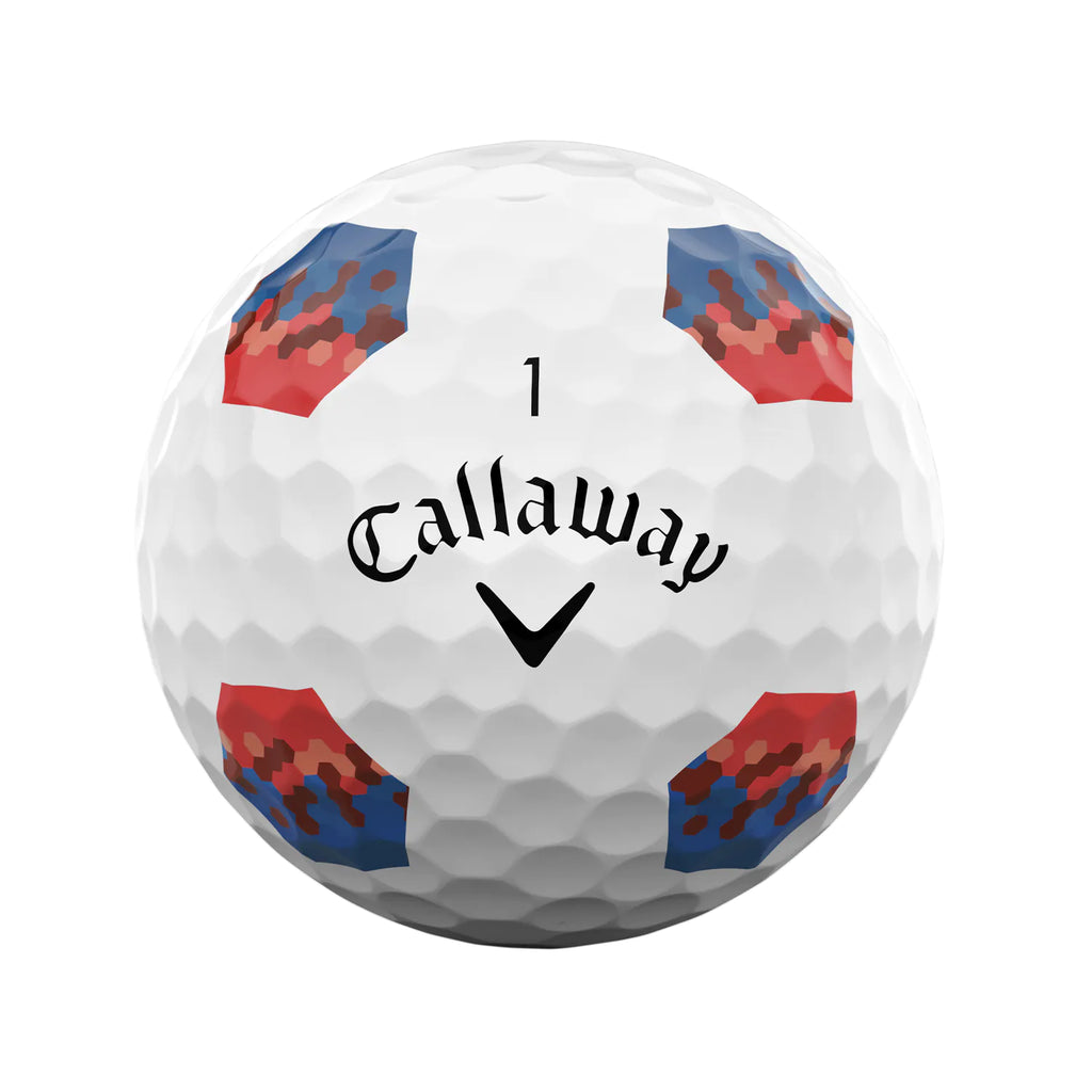 Callaway Chrome Soft Tru Track Golf Balls - White