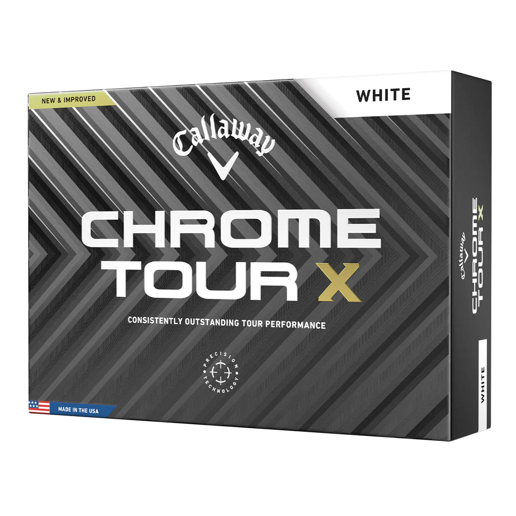 Callaway Chrome Tour X Golf Balls - White