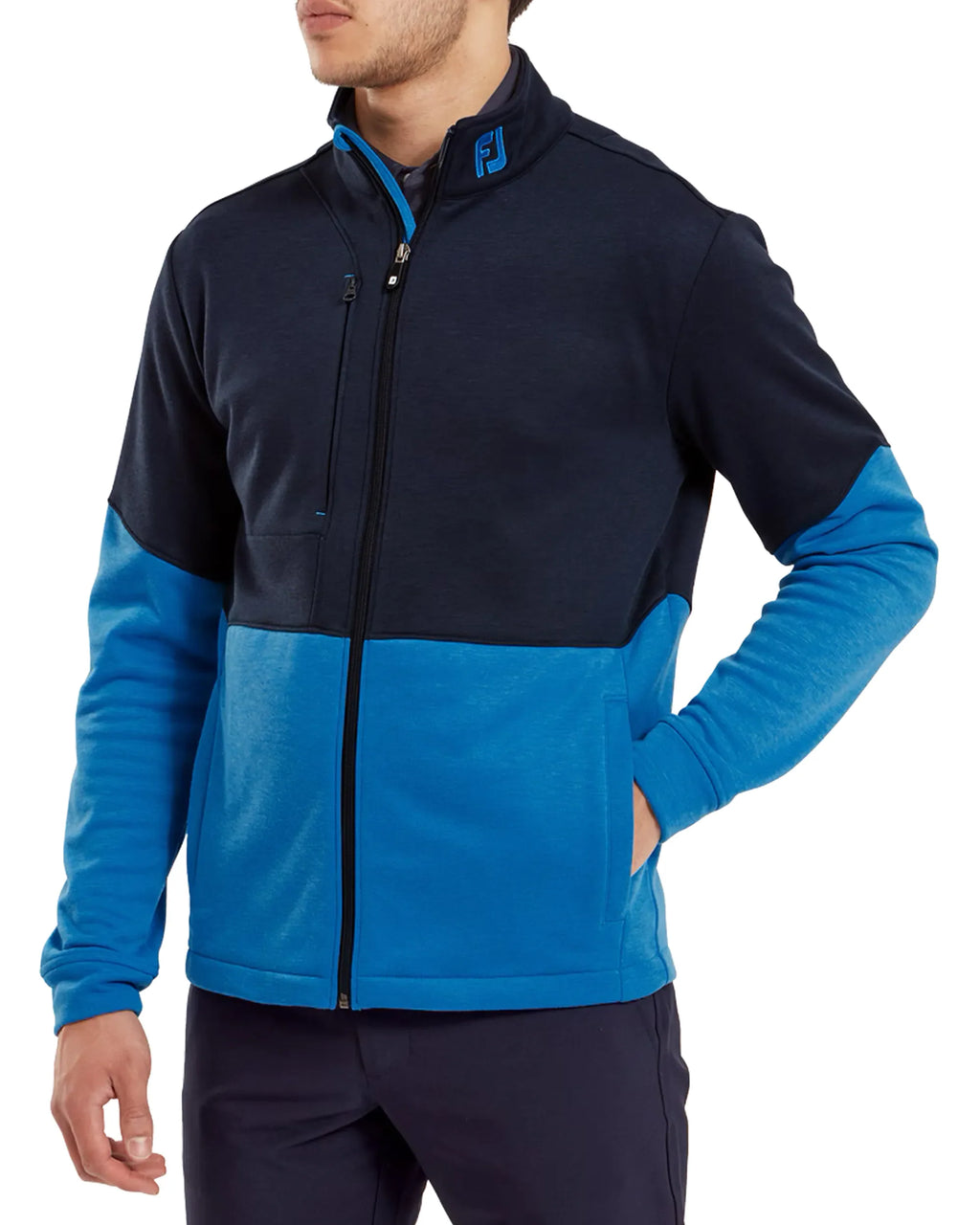FootJoy Colour Block Full Zip Chillout Pullover AW23