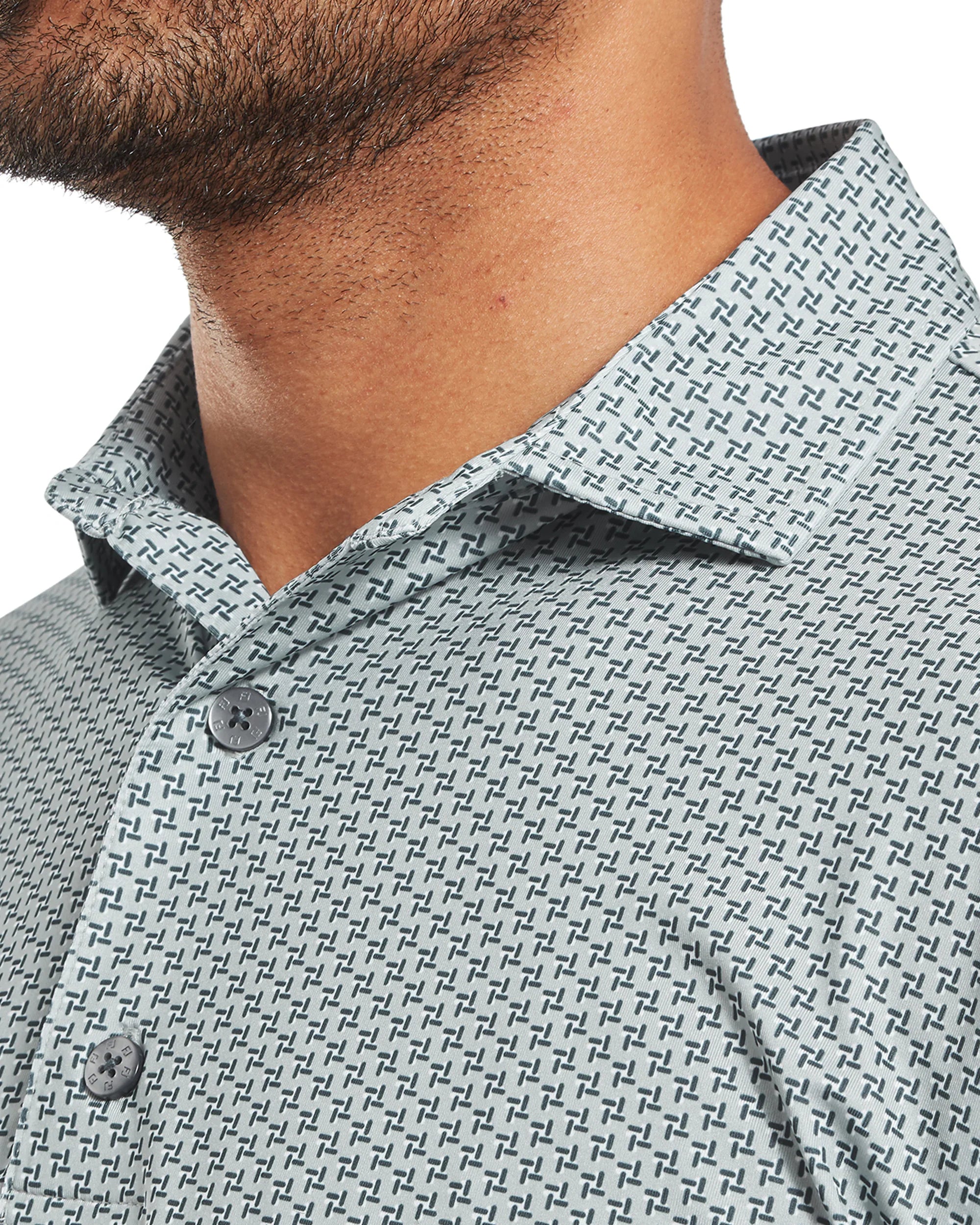FootJoy Houndstooth Geo Lisle Golf Polo