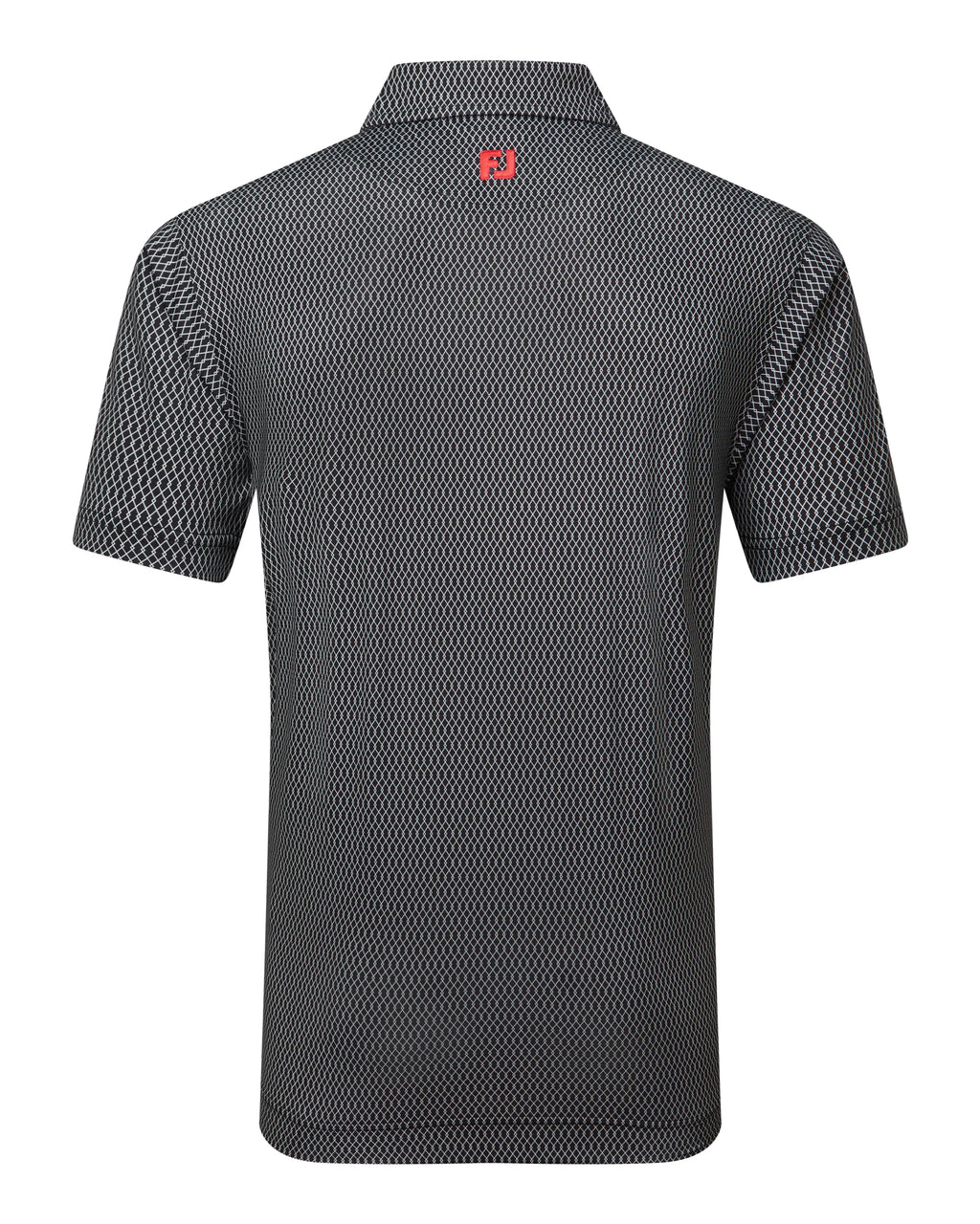 FootJoy Irongate Print Lisle Golf Polo