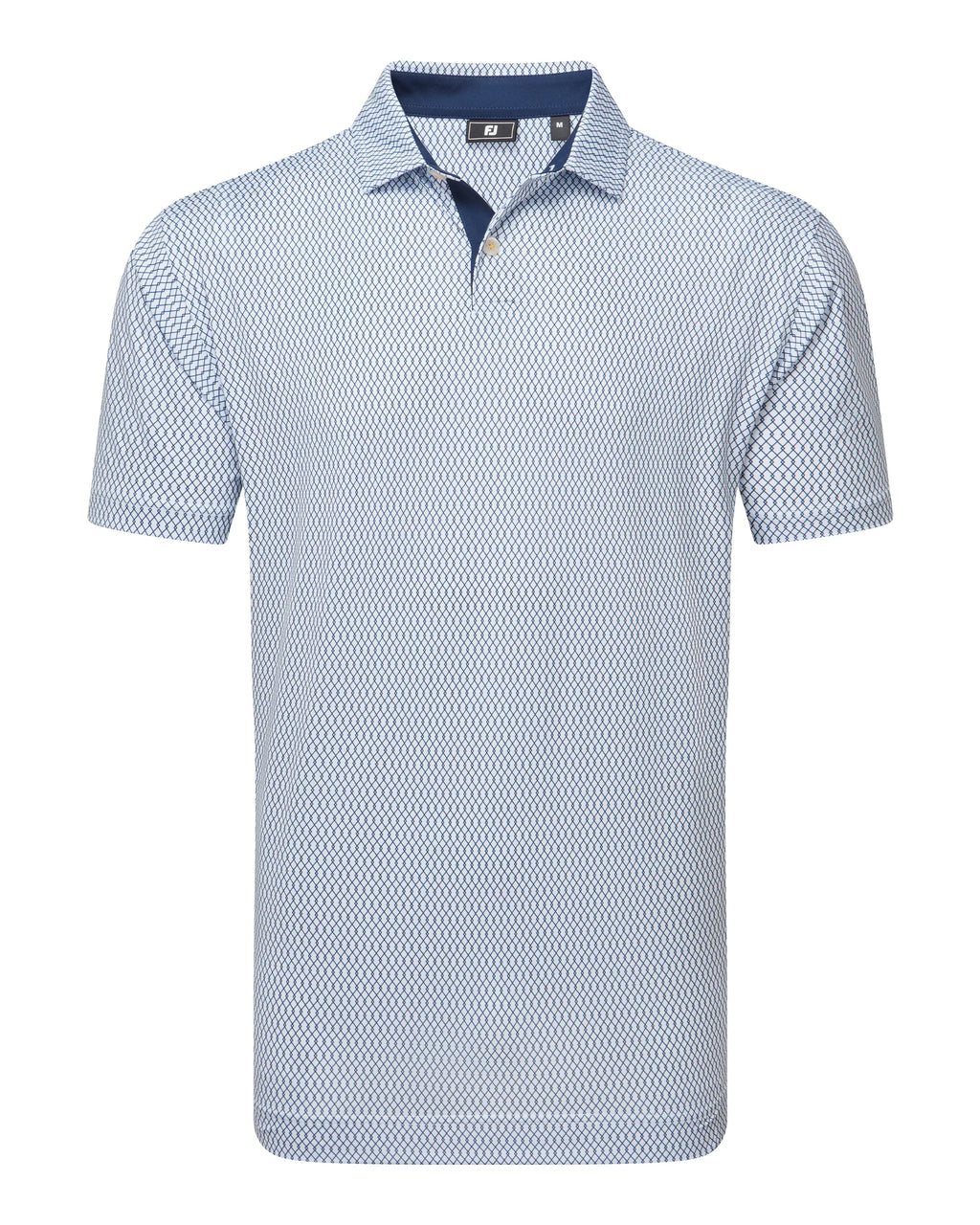 FootJoy Irongate Print Lisle Golf Polo