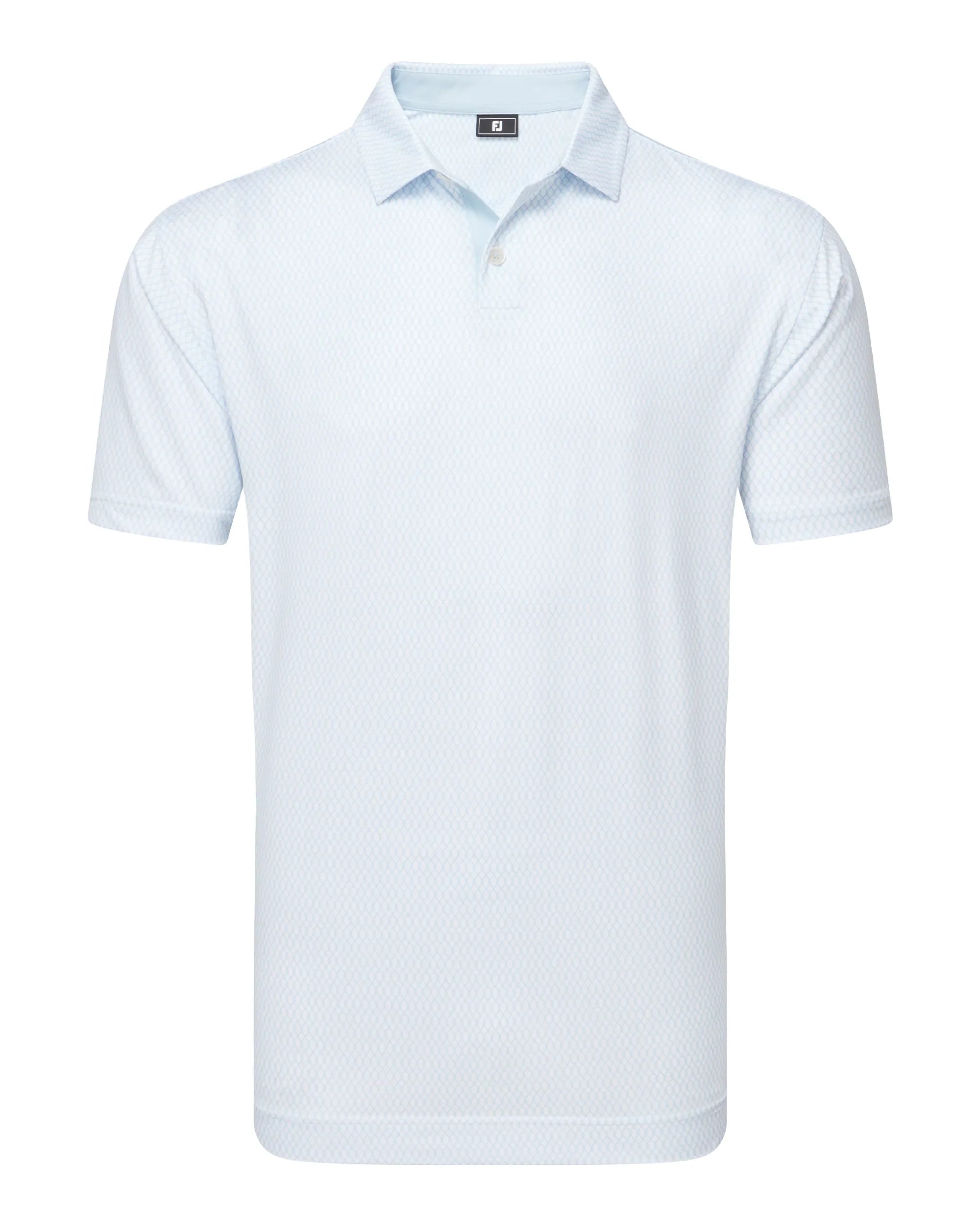FootJoy Irongate Print Lisle Golf Polo