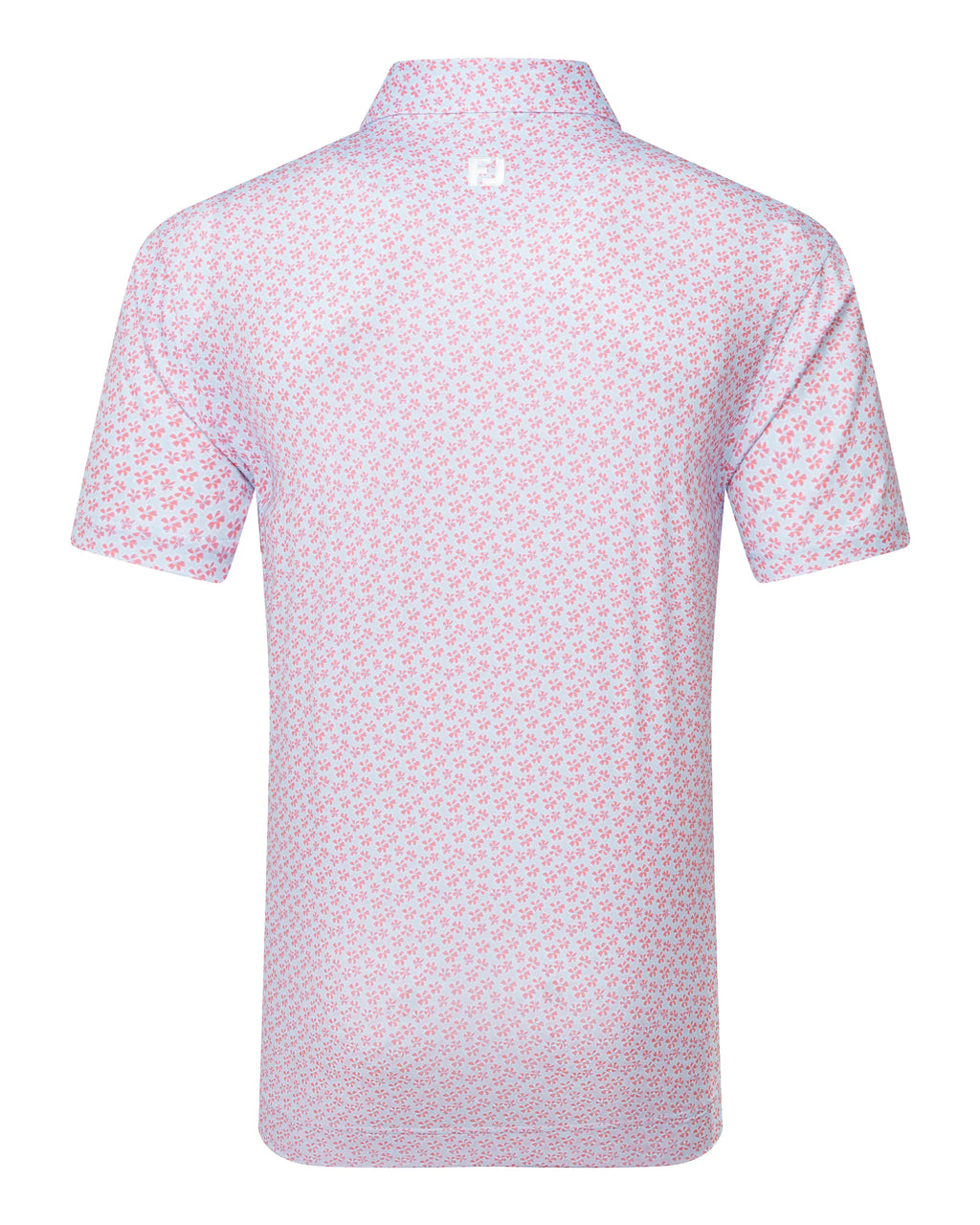 FootJoy Floral Sketch Print Lisle Golf Polo