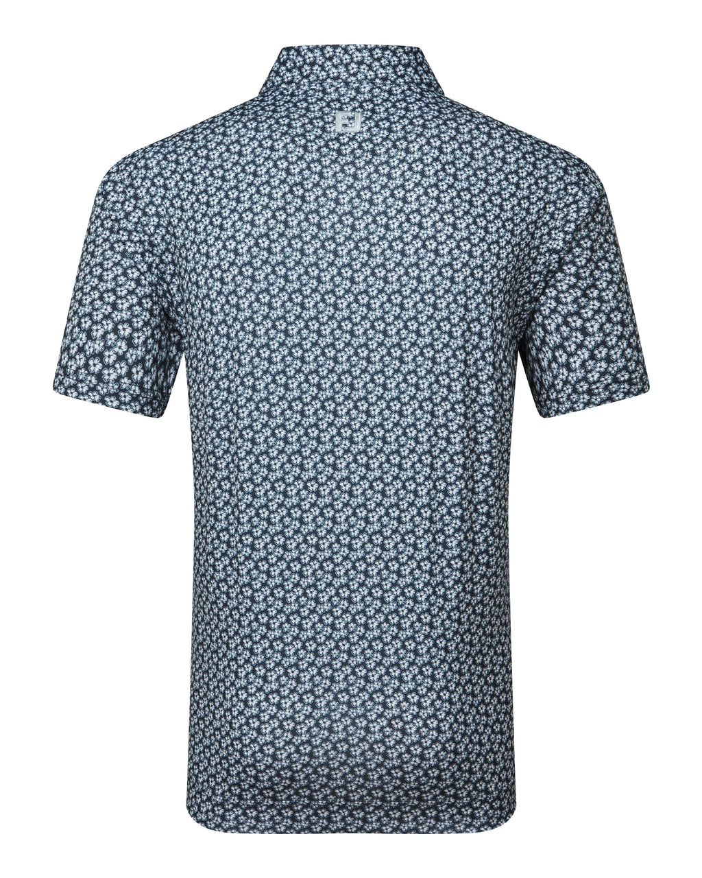 FootJoy Floral Sketch Print Lisle Golf Polo