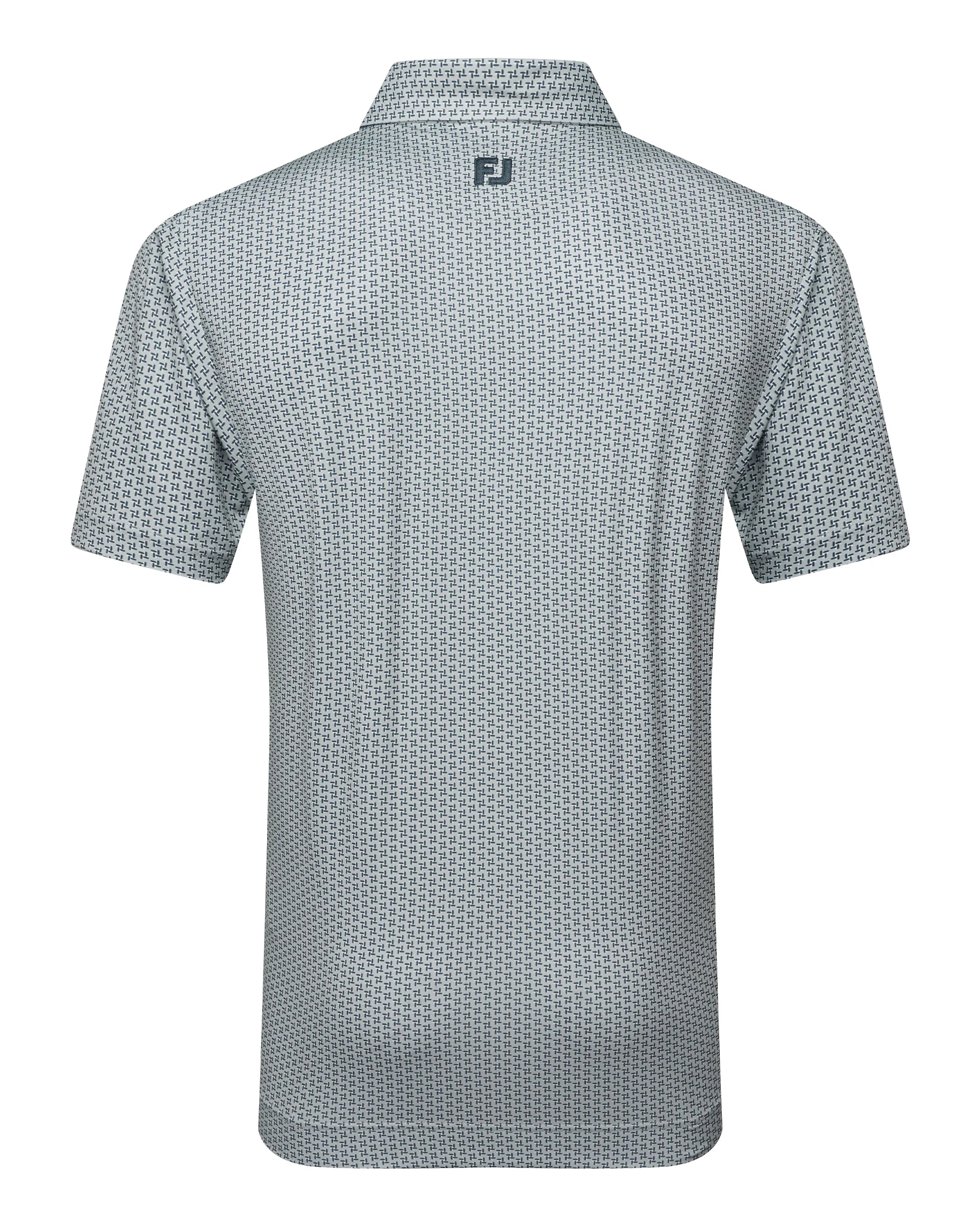 FootJoy Houndstooth Geo Lisle Golf Polo