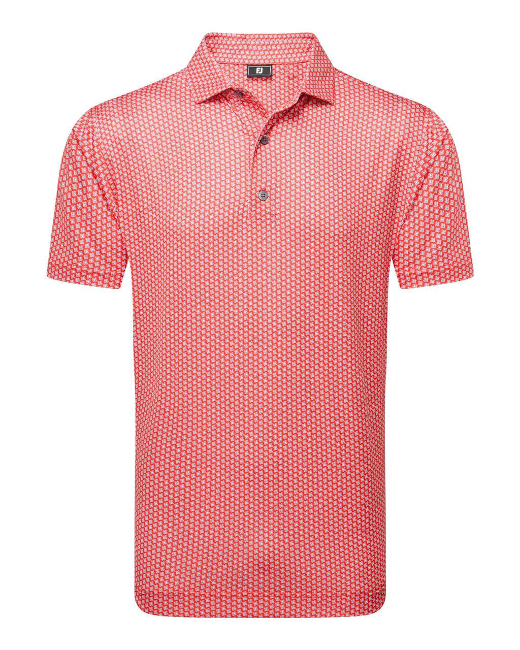 FootJoy Houndstooth Geo Lisle Golf Polo
