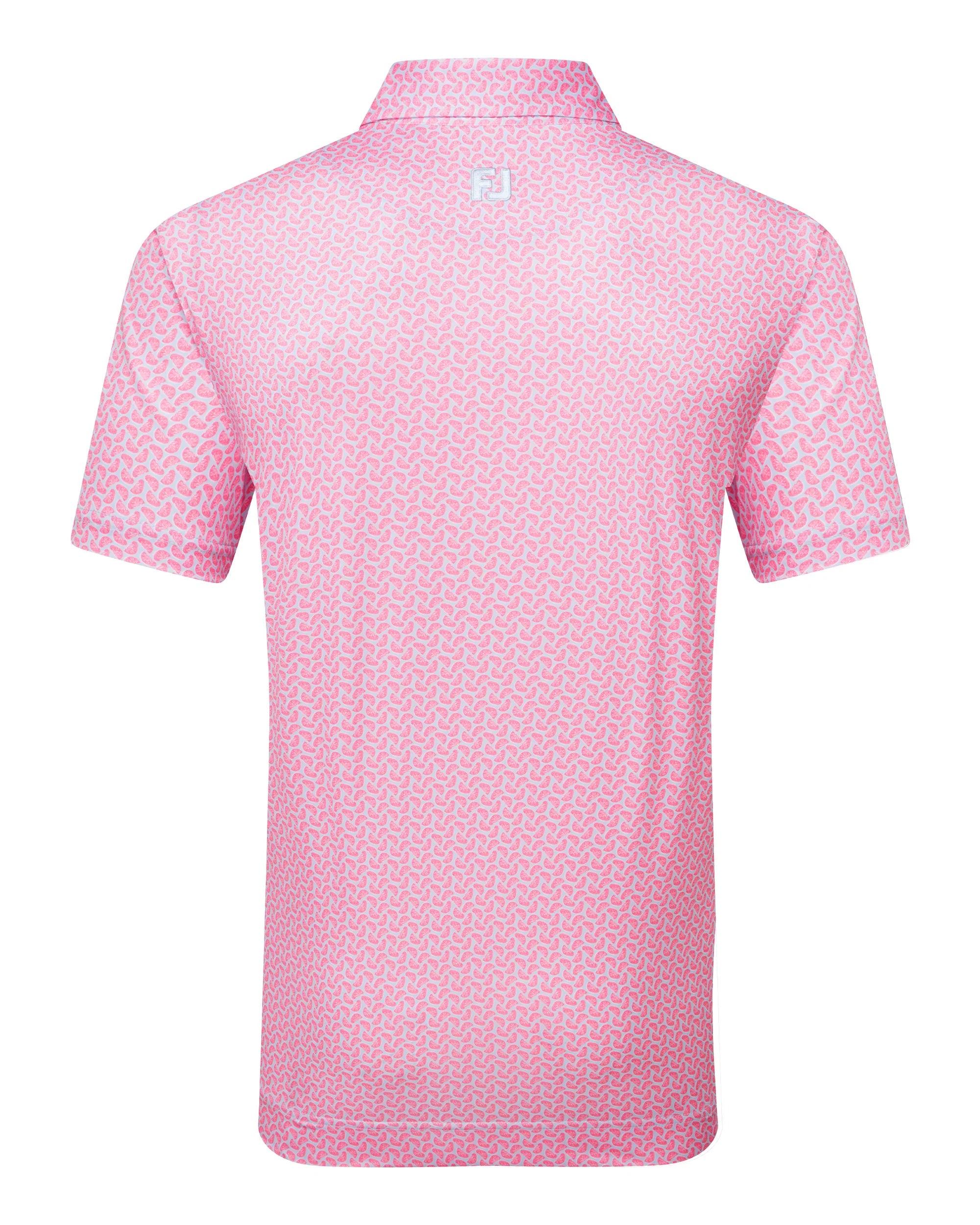 FootJoy Citrus Print Lisle Golf Polo